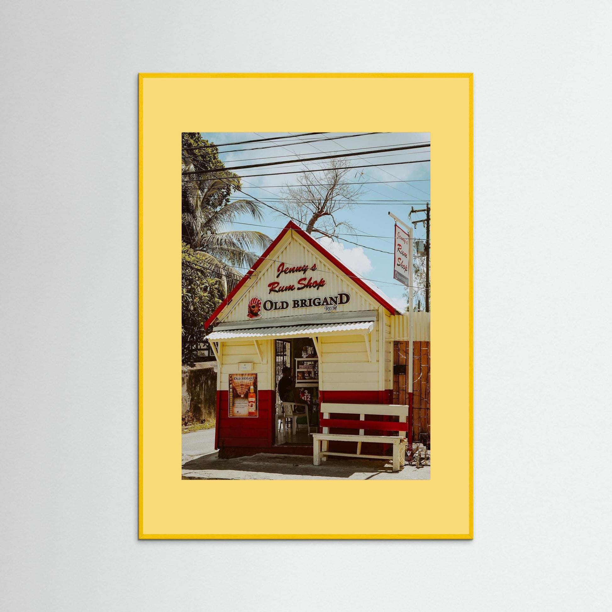 A Bajan Rum Shop