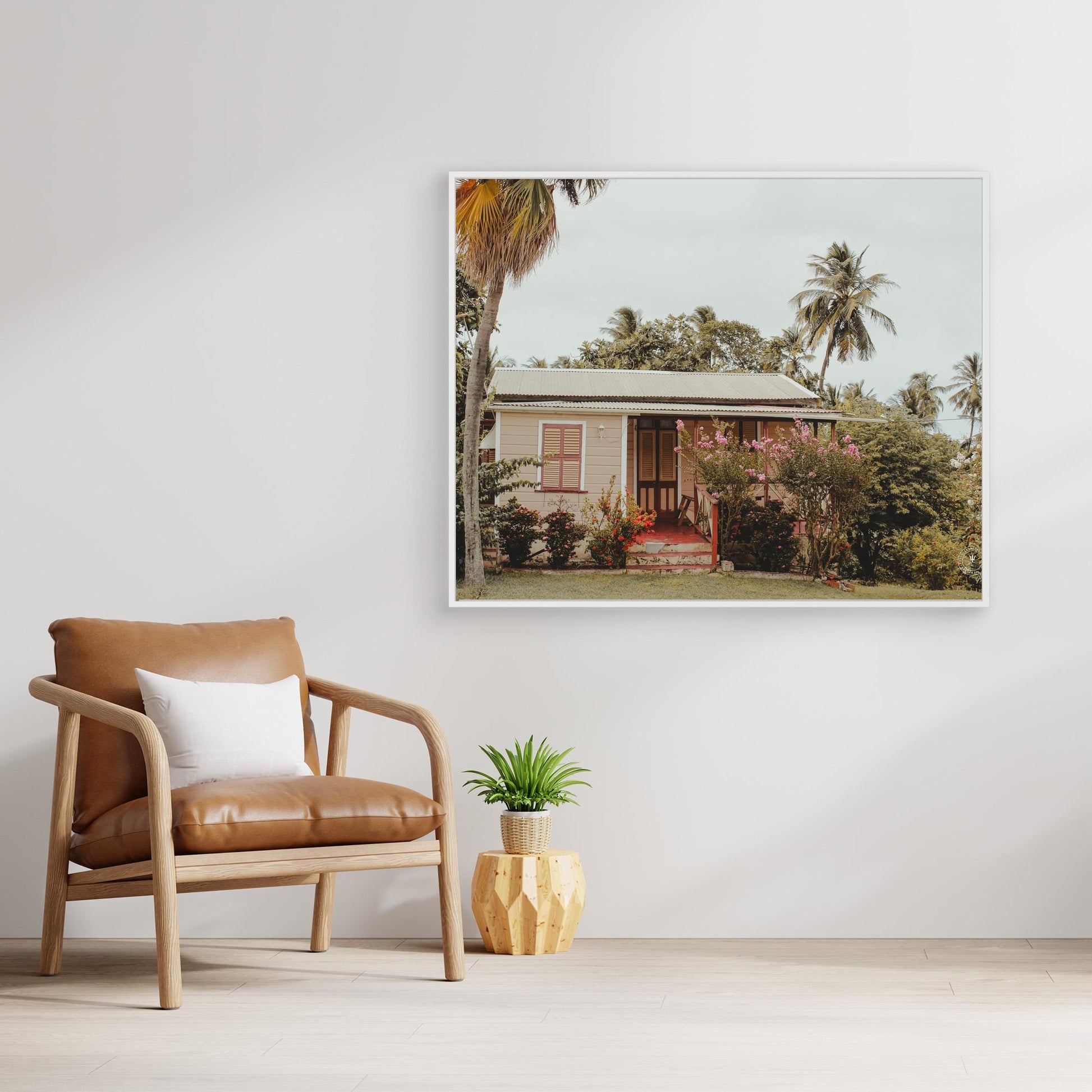 Retro Barbadian House Photography