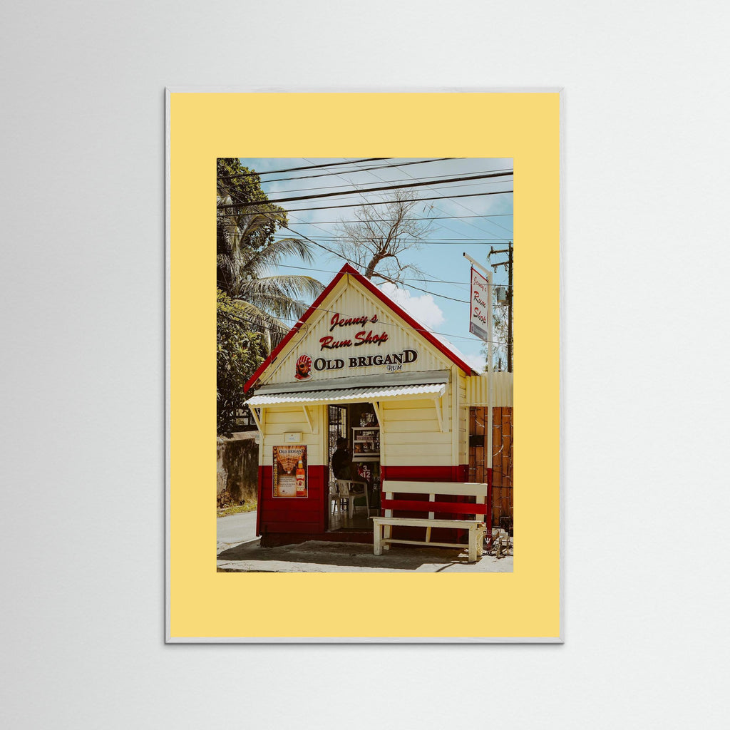A Bajan Rum Shop
