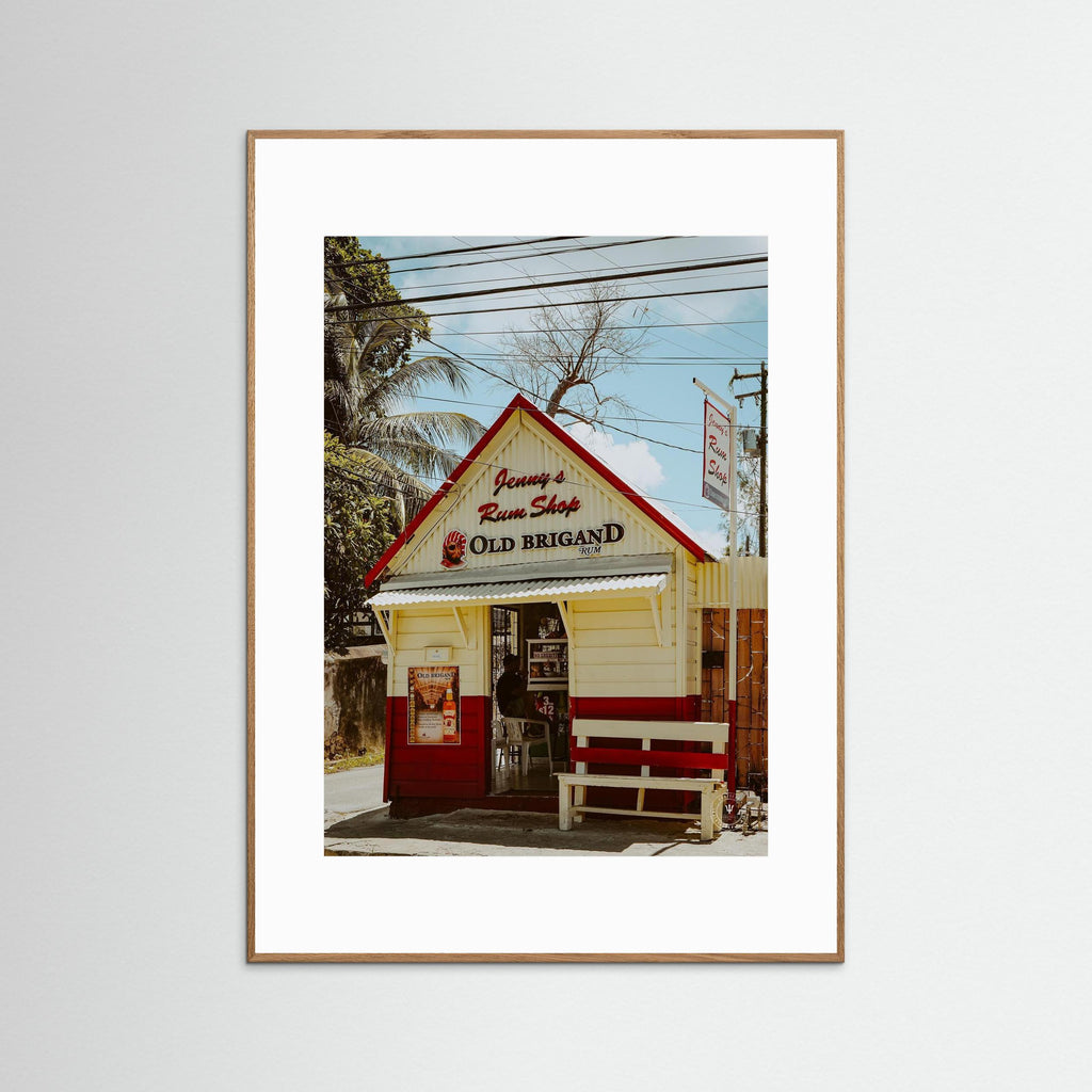 A Bajan Rum Shop