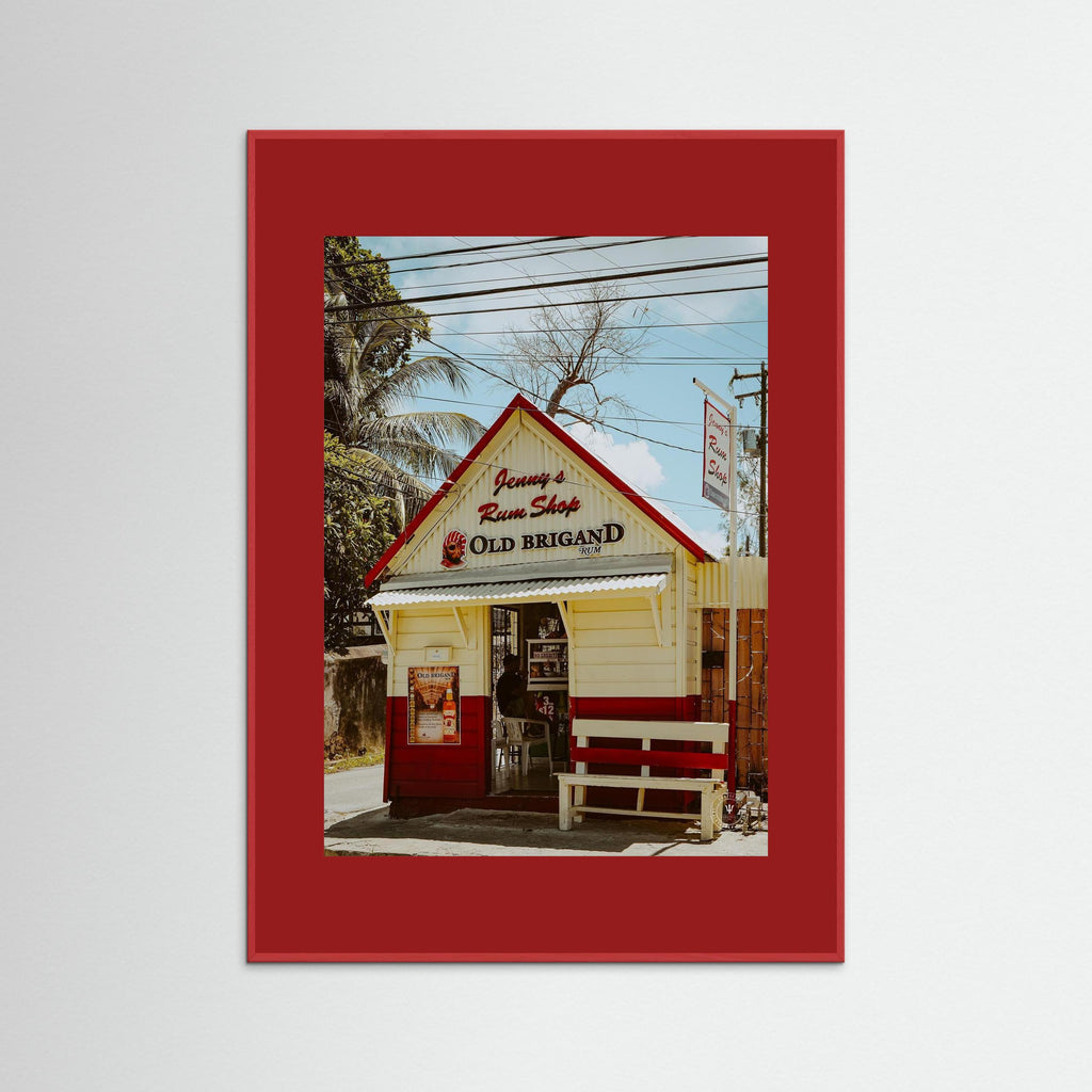 A Bajan Rum Shop